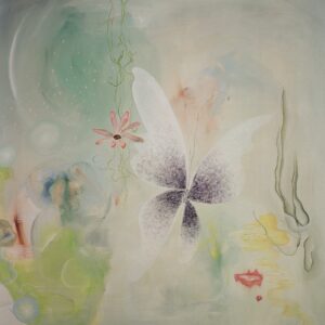 Happiness is a Butterfly (Vertical Frame)